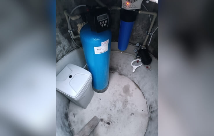 система очищення води в ямі